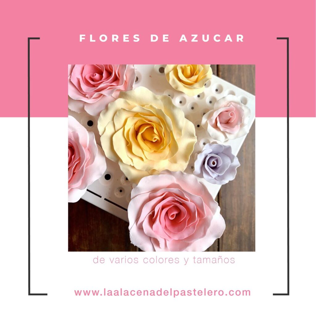 Rosa Grande La Alacena Del Pastelero 4514