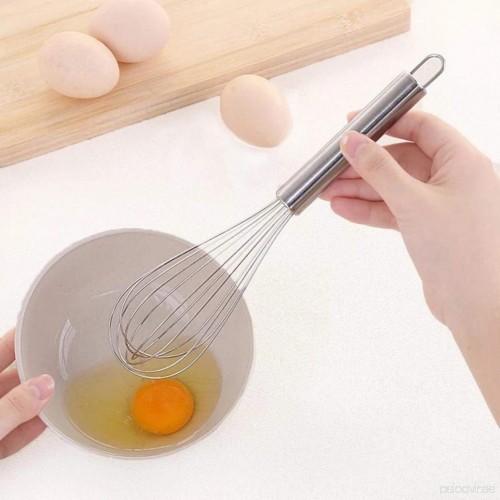 Batidora manual de huevos, juego de batidor de alambre de 10 pulgadas,  herramienta de cocina, fácil de colgar y quitar, para restaurantes,  panaderías