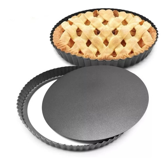 Molde para Pie kuchen desmontable base 20 cm, parte superior 22 cm –  Repostería Genesis