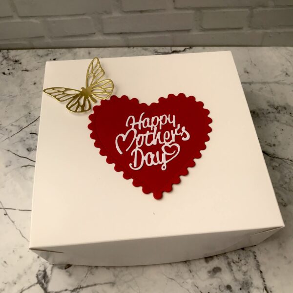 Caja San Valentín Feliz Día 28x28x8cm - Embalajes, Stands y
